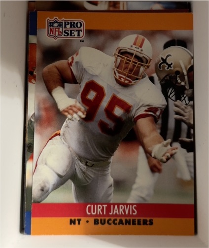 1990 Pro Set #657 Curt Jarvis — front