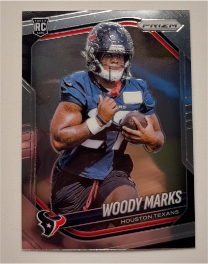 2025 Panini Prizm #395 Woody Marks — front