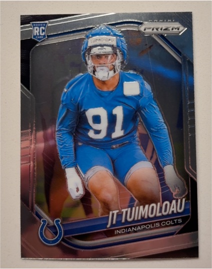2025 Panini Prizm #324 JT Tuimoloau — front