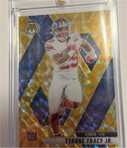 2020 Panini Mosaic #29 Tyrone Tracy Jr. — front