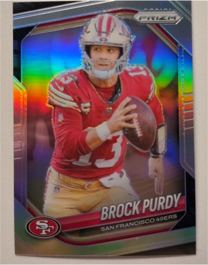 2025 Panini Prizm #255 Brock Purdy — front