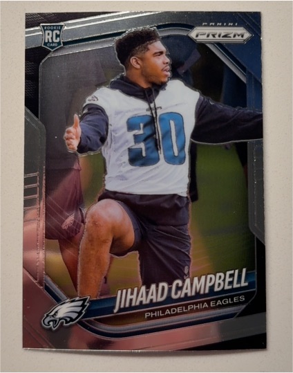 2025 Panini Prizm #334 Jihaad Campbell — front