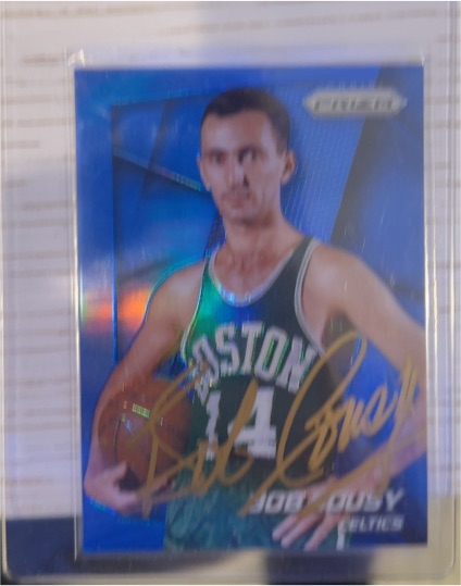 2014-15 Panini Prizm #215 Bob Cousy — front