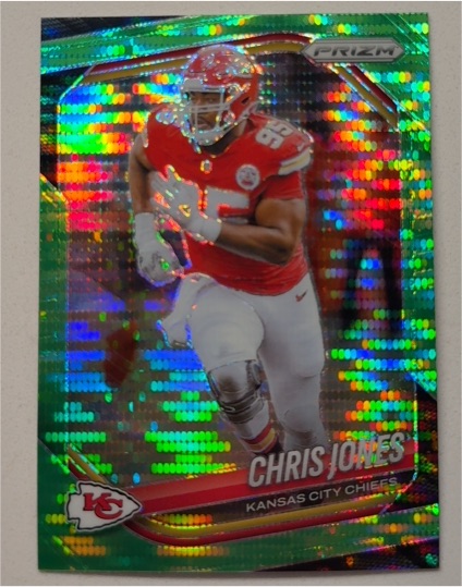 2025 Panini Prizm #113 Chris Jones — front