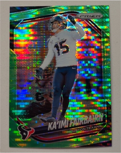 2025 Panini Prizm #148 Ka'imi Fairbairn — front