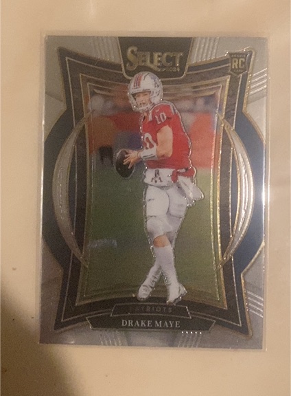 2024 Panini Select #27 Drake Maye — front