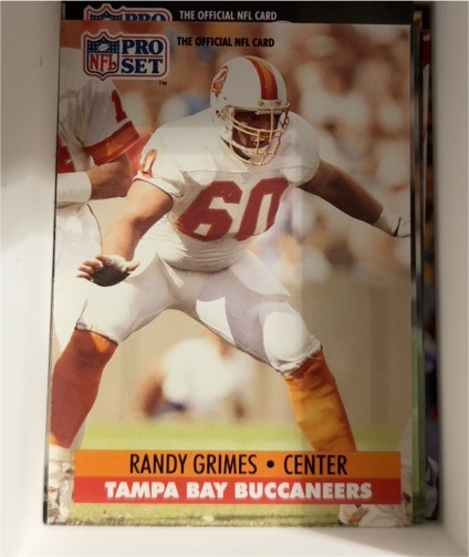 1991 Pro Set #309 Randy Grimes — front