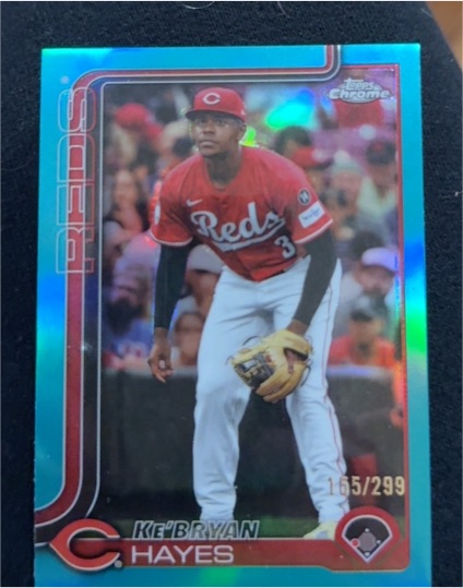2025 Topps Chrome Update #USC13 Ke'Bryan Hayes — front