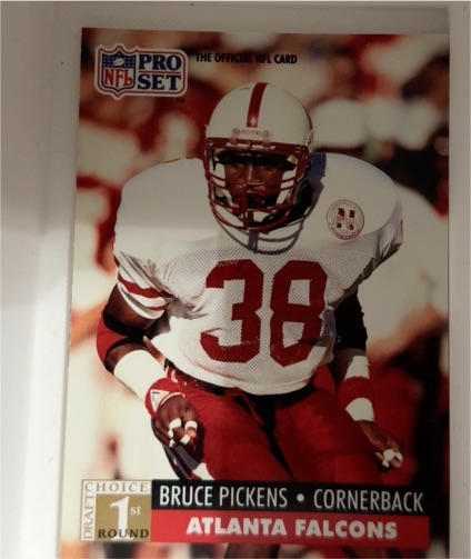 1991 Pro Set #732 Bruce Pickens — front