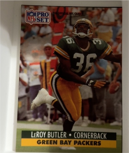 1991 Pro Set #507 LeRoy Butler — front