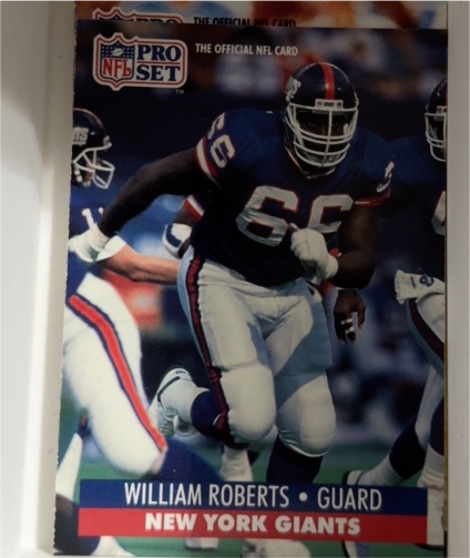 1990 Pro Set #66 William Roberts — front