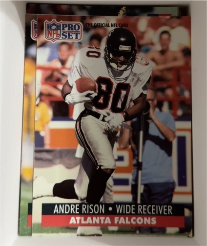 1991 Pro Set #7 Andre Rison — front