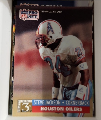 1991 Pro Set #800 Steve Jackson — front