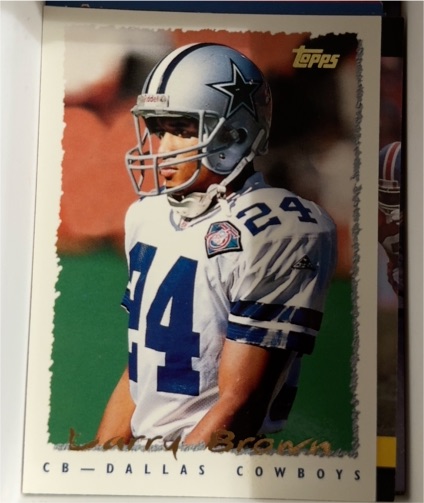 1995 Topps #166 Larry Brown — front