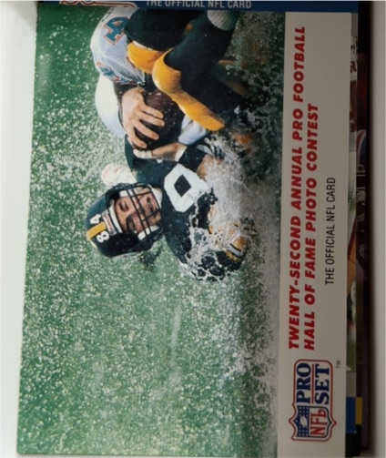 1990 Pro Set #794 Barry Sanders — front