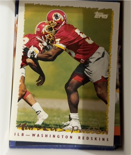 1995 Topps #244 Marvcus Patton — front