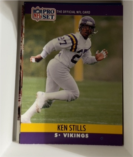 1990 Pro Set #574 Ken Stills — front