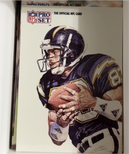 1991 Pro Set #526 Kellen Winslow — front