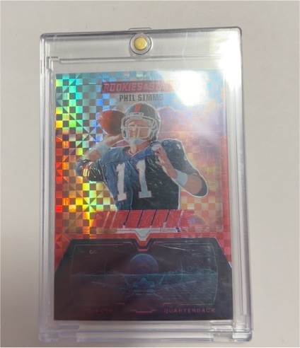 2025 Panini Rookies & Stars Airborne Prizm #24 Phil Simms — front