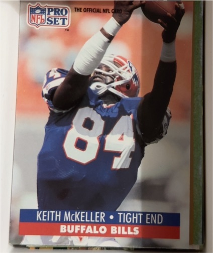 1991 Pro Set #445 Keith McKeller — front