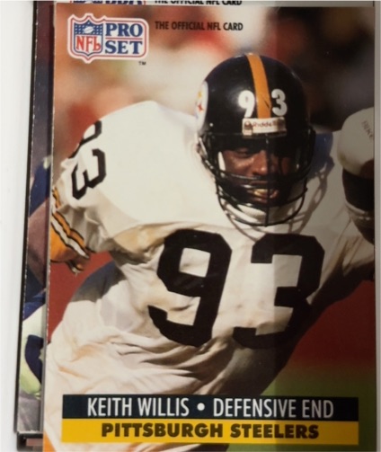 1991 Pro Set #638 Keith Willis — front