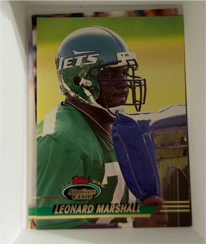 1993 Topps Stadium Club #429 Leonard Marshall — front