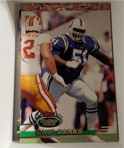 1993 Topps Stadium Club #479 Chip Banks — front