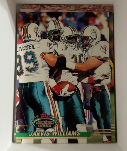 1993 Topps Stadium Club #474 Jarvis Williams — front