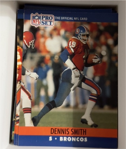 1990 Pro Set #443 Dennis Smith — front