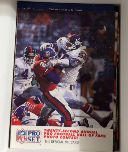 1990 Pro Set #791 Gary Reasons / Bobby Humphrey — front