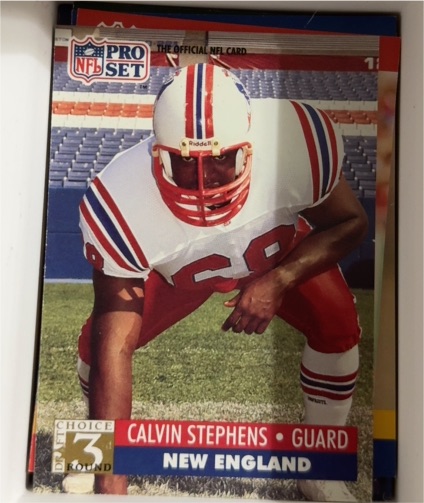 1991 Pro Set #785 Calvin Stephens — front