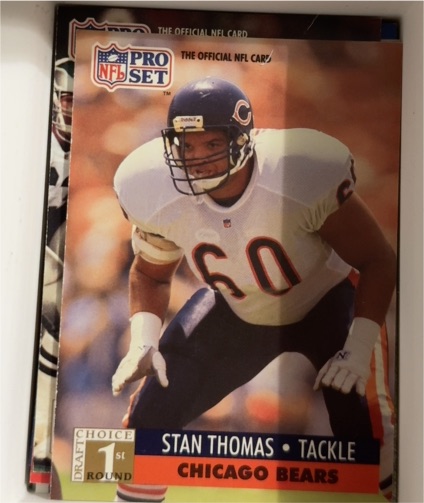 1991 Pro Set #676 Stan Thomas — front