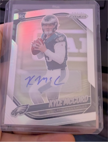 2025 Panini Prizm #377 Kyle McCord — front