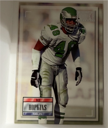 1993 Pro Set Power #148 Wes Hopkins — front