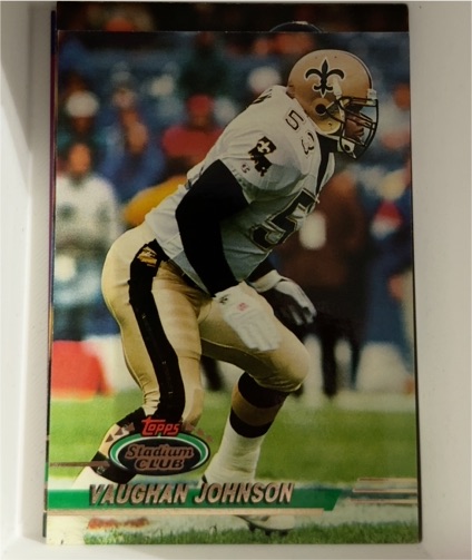 1993 Topps Stadium Club #413 Vaughan Johnson — front