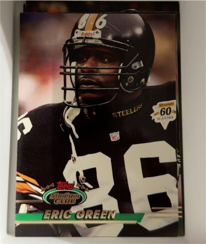 1993 Topps Stadium Club #430 Eric Green — front