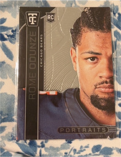 2024 Panini Totally Certified #12 Rome Odunze Portraits — front