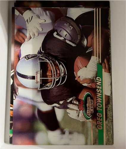 1993 Topps Stadium Club Greg Townsend — front