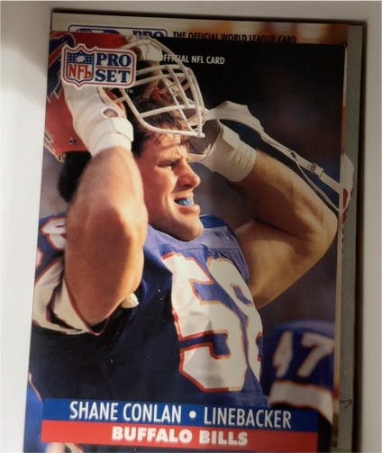 1991 Pro Set #191 Shane Conlan — front