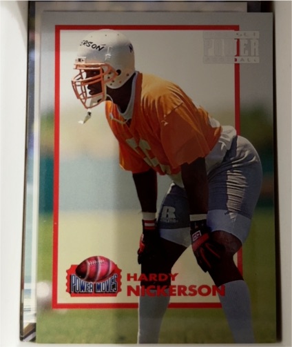 1993 Pro Set Power Moves #PM30 Hardy Nickerson — front