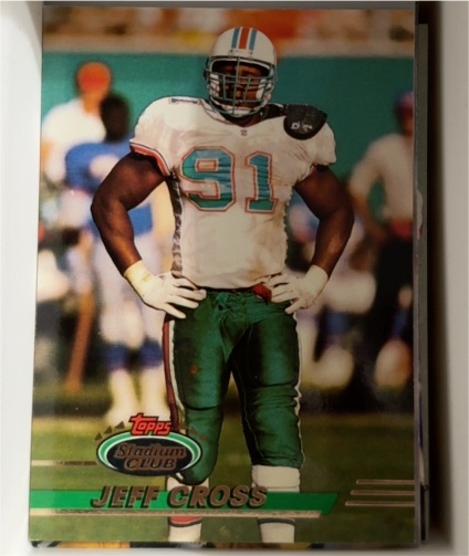 1993 Topps Stadium Club #327 Jeff Cross — front