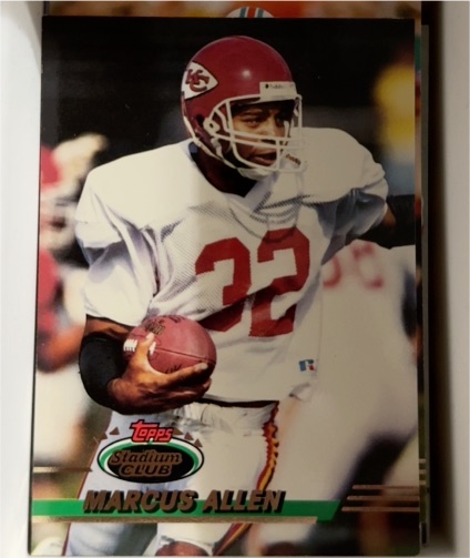 1993 Topps Stadium Club #471 Marcus Allen — front