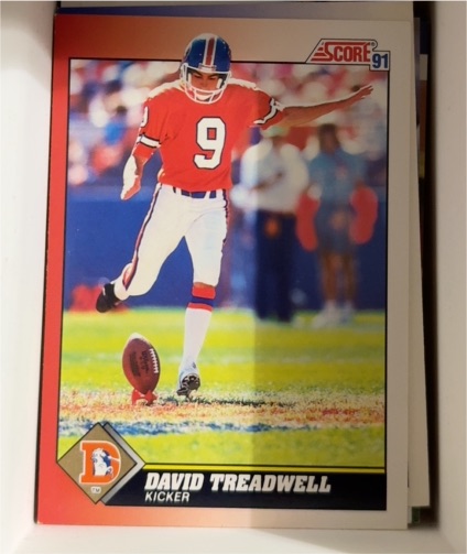 1991 Score #139 David Treadwell — front