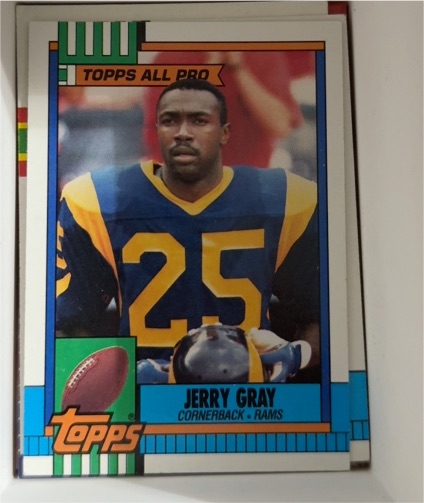1990 Topps #71 Jerry Gray — front
