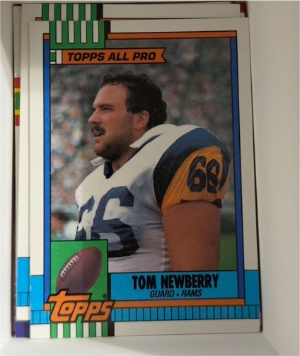 1990 Topps #70 Tom Newberry — front