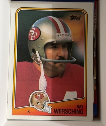 1988 Topps #46 Ray Wersching — front