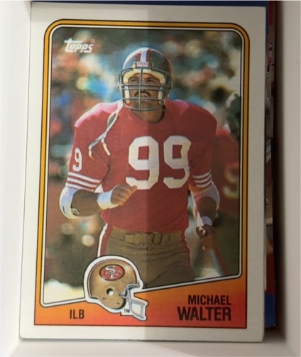 1988 Topps #49 Michael Walter — front