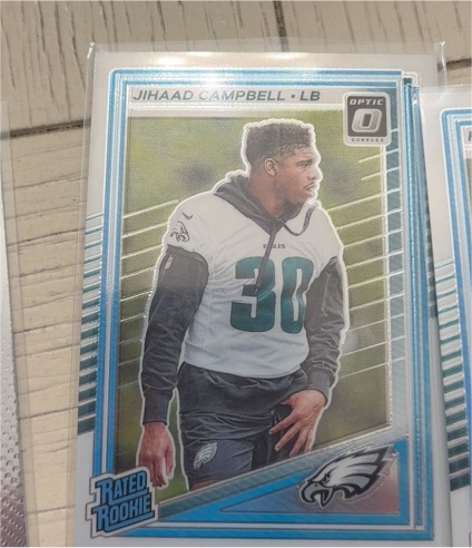 2025 Panini Donruss Optic #266 Jihaad Campbell — front