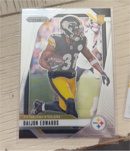 2024 Panini Prizm #323 Daijun Edwards — front