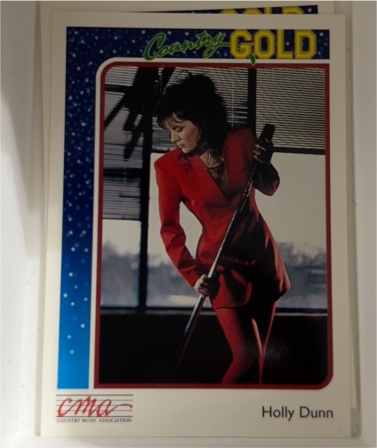 1992 Sterling Country Gold #35 Holly Dunn — front